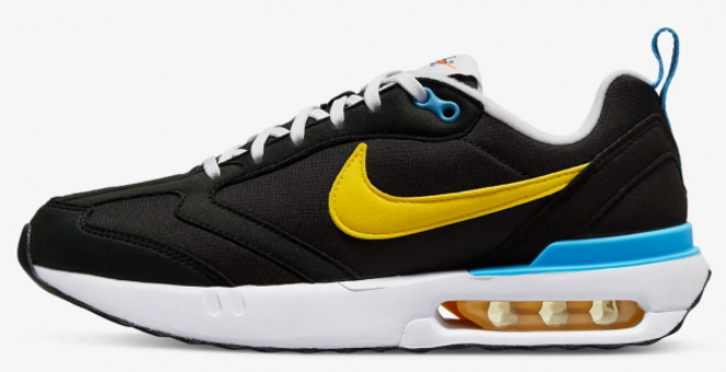 Nike Air Max Dawn DR0161-001 Ortopedik Bağcıklı Erkek Çocuk Günlük Ayakkabı Siyah