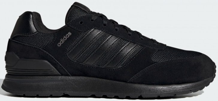 Adidas Run 80S GV7304 Ortopedik Bağcıklı Erkek Günlük Ayakkabı Siyah