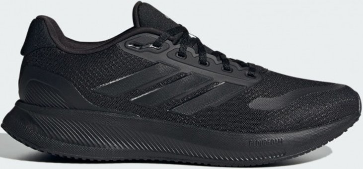Adidas Runfalcon 5 IE8812 Ortopedik Bağcıklı Adiwear Unisex Koşu Ayakkabısı Siyah