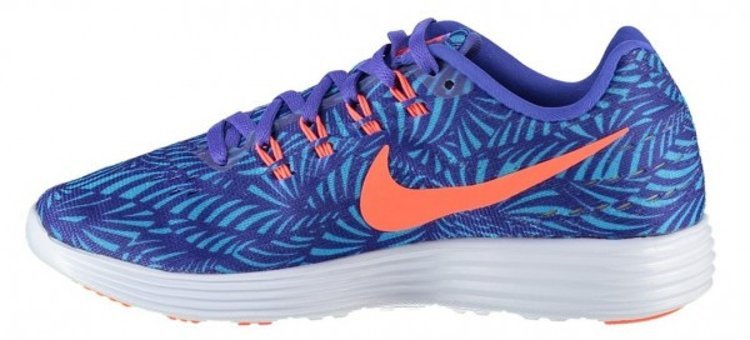 Nike Lunar Tempo Print 831419-500 Bağcıklı Kadın Koşu Ayakkabısı Mavi