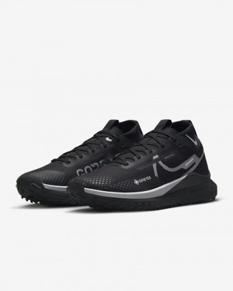 Nike Pegasus Trail 4 Gore-Tex DJ7929-001 Su Geçirmez Bağcıklı Kadın Koşu Ayakkabısı Siyah