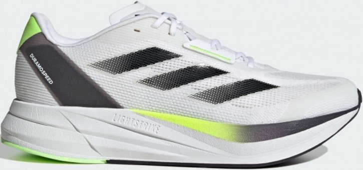 Adidas Duramo Speed ID8356 Ortopedik Bağcıklı Adiwear Erkek Koşu Ayakkabısı Beyaz