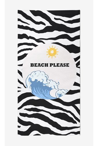 Vevienhome Summer Sun Pamuklu Plaj Havlusu Çok Renkli
