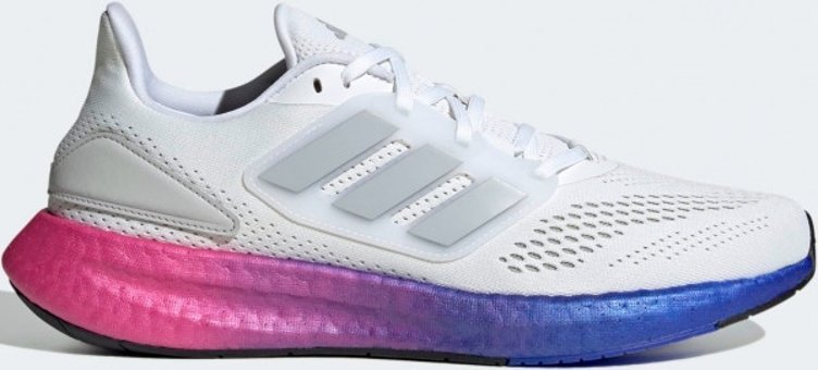 Adidas Pureboost 22 HQ8585 Ortopedik Bağcıklı Erkek Koşu Ayakkabısı Beyaz