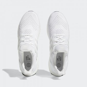Adidas Ultraboost 1.0 HQ4202 Ortopedik Bağcıklı Erkek Koşu Ayakkabısı Beyaz