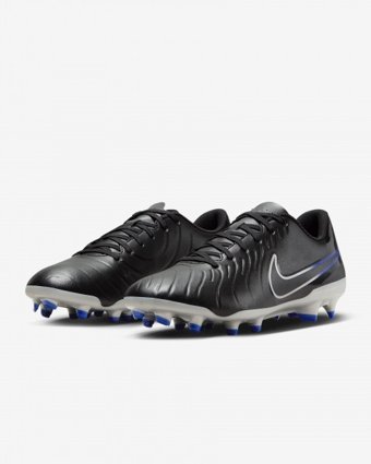 Nike Tiempo Legend 10 Club DV4344-040 Bağcıklı Çivili Krampon Siyah