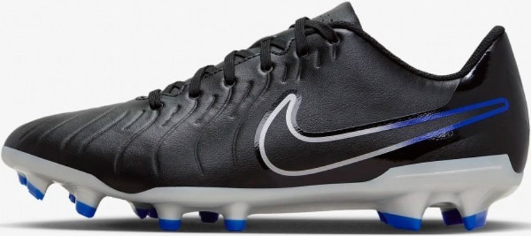 Nike Tiempo Legend 10 Club DV4344-040 Bağcıklı Çivili Krampon Siyah