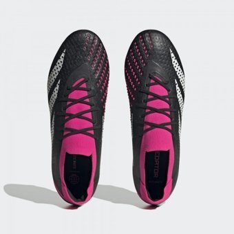 Adidas Predator Accuracy.1 GW4577 Bağcıklı Çivili Krampon Siyah