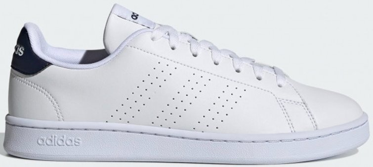 Adidas Advantage GZ5299 Ortopedik Bağcıklı Erkek Günlük Ayakkabı Beyaz