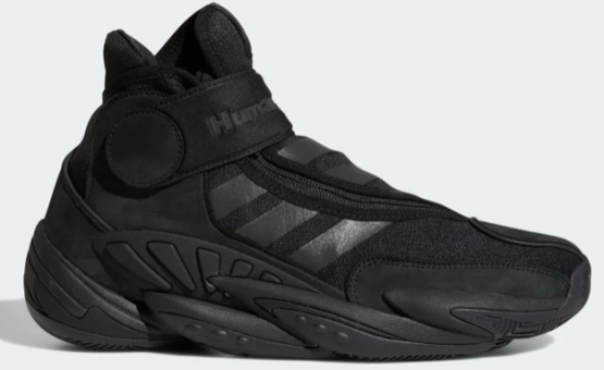 Adidas Pharrell Williams 0 TO 60 GX2486 Ortopedik Cırtlı Erkek Basketbol Ayakkabısı Siyah
