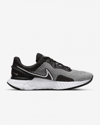 Nike React Miler 3 DD0490-101 Bağcıklı Erkek Koşu Ayakkabısı Siyah