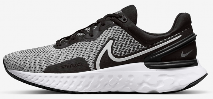 Nike React Miler 3 DD0490-101 Bağcıklı Erkek Koşu Ayakkabısı Siyah