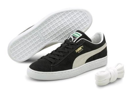 Puma Suede Classic XXI 374915-01 Bağcıklı Kadın Günlük Ayakkabı Siyah