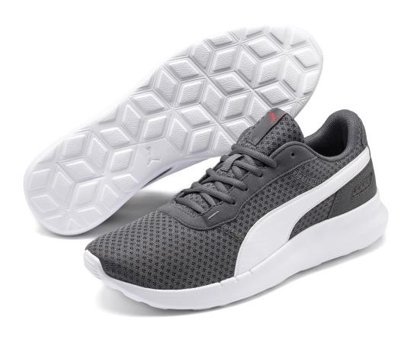 Puma ST Activate 369122-15 Bağcıklı Erkek Günlük Ayakkabı Gri