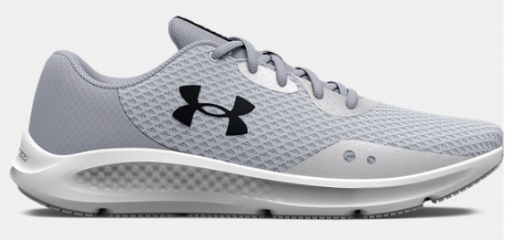 Under Armour Charged Pursuit 3 3024889-101 Ortopedik Bağcıklı Kadın Koşu Ayakkabısı Gri