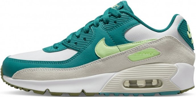 Nike Air Max 90 LTR CD6864-124 Bağcıklı Erkek Çocuk Günlük Ayakkabı Turkuaz