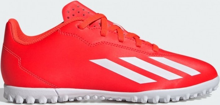 Adidas X Crazyfast Club IF0708 Bağcıklı Halı Saha Ayakkabısı Turuncu