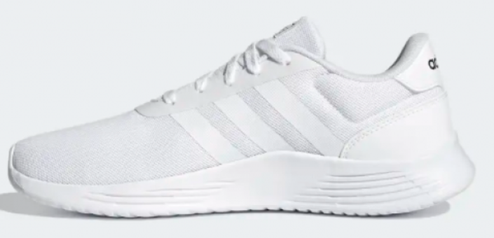 Adidas Lite Racer 2.0 FZ0392 Ortopedik Bağcıklı Erkek Günlük Ayakkabı Beyaz