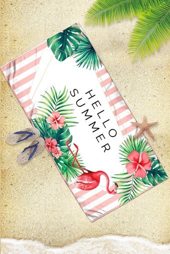 Aıda Home Hello Summer Plaj Havlusu Çok Renkli