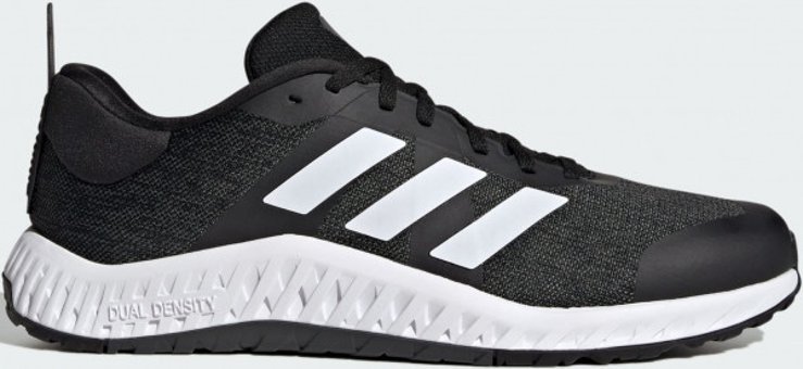 Adidas Everyset ID4989 Ortopedik Bağcıklı Unisex Antrenman Ayakkabısı Siyah