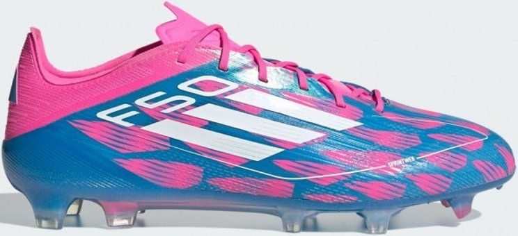 Adidas F50 Elite FG IE3188 Bağcıklı Çivili Krampon Mavi
