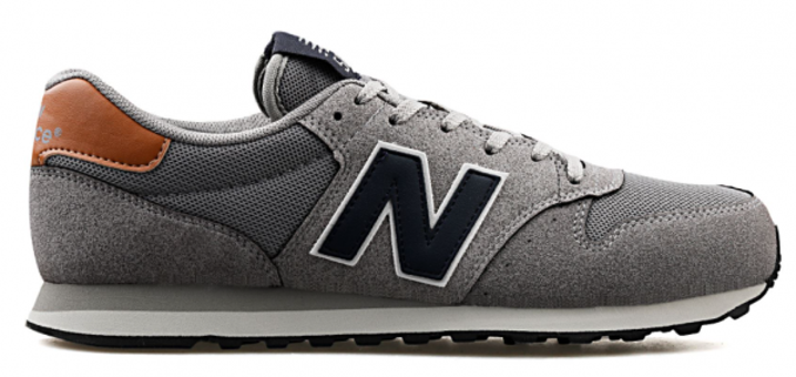 New Balance 500 GM500TSN Bağcıklı Erkek Günlük Ayakkabı Gri