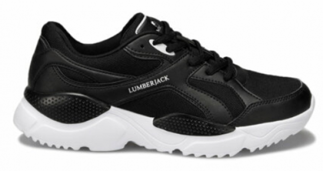 Lumberjack Newton Wmn -100497212 Bağcıklı Kadın Koşu Ayakkabısı Siyah