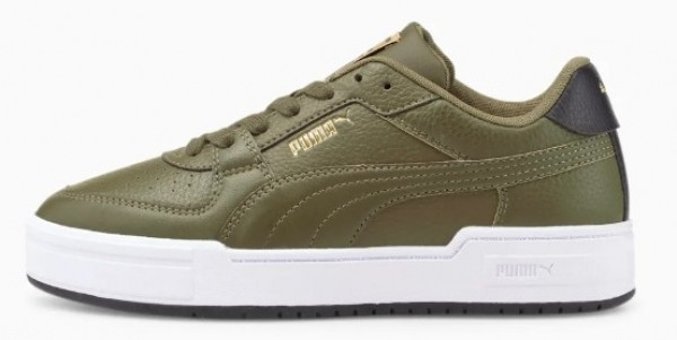 Puma Ca Pro Tumble Core 393453-04 Bağcıklı Unisex Günlük Ayakkabı Haki