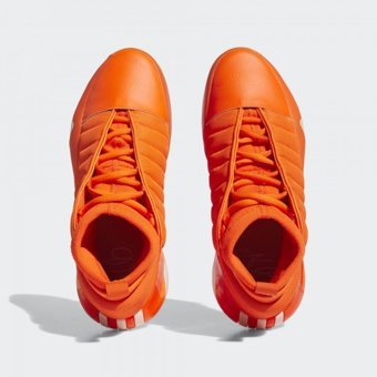Adidas Harden Vol.7 ID2237 Ortopedik Bağcıklı Erkek Basketbol Ayakkabısı Turuncu
