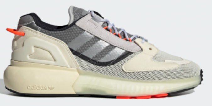 Adidas ZX 5K Boost Lerna GY5993 Ortopedik Bağcıklı Erkek Günlük Ayakkabı Beyaz