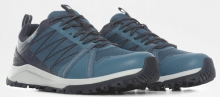 The North Face Litewave Fastpack II NF0A4PF4TB51 Ortopedik Su Geçirmez Bağcıklı Kadın Günlük Ayakkabı Mavi