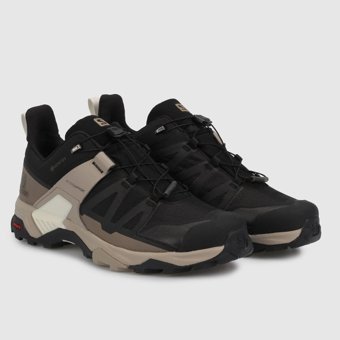 Salomon X Ultra 4 Gore-Tex L41288100 Su Geçirmez Kilitli Bağcıklı Erkek Outdoor Ayakkabısı Siyah