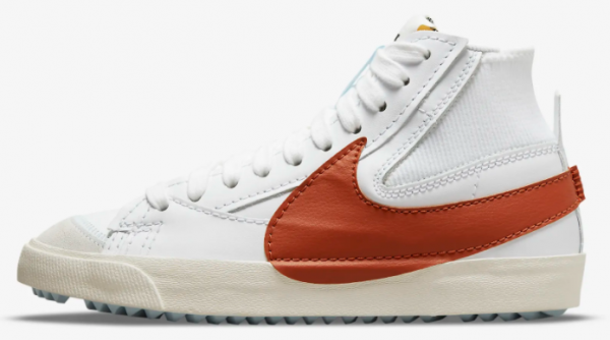 Nike Blazer Mid '77 Jumbo DD3111-101 Bağcıklı Erkek Günlük Ayakkabı Beyaz