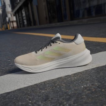 Adidas Supernova Stride Move For The Planet IG8322 Ortopedik Bağcıklı Adiwear Erkek Koşu Ayakkabısı Bej
