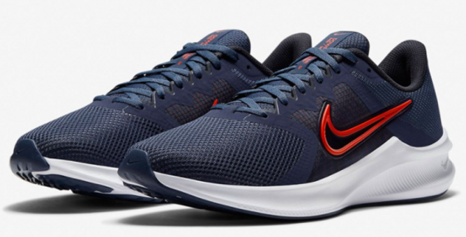 Nike Downshifter 11 CW3411-400 Bağcıklı Erkek Koşu Ayakkabısı Lacivert