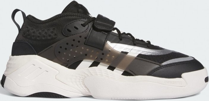 Adidas Streetball III IG6104 Ortopedik Bağcıklı-Cırtlı Erkek Günlük Ayakkabı Siyah