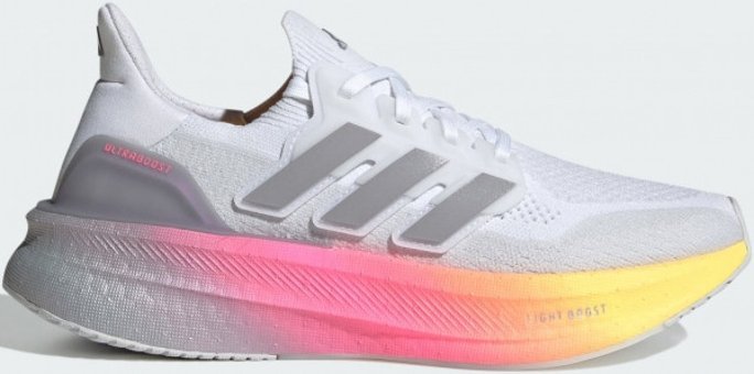 Adidas Ultraboost 5 ID8840 Ortopedik Bağcıklı Kadın Koşu Ayakkabısı Beyaz