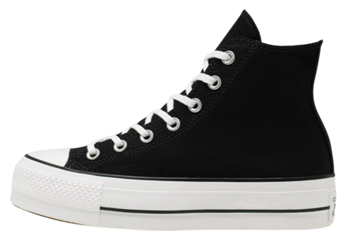 Converse Chuck Taylor All Star 560845C-001 Bağcıklı Kadın Günlük Ayakkabı Siyah