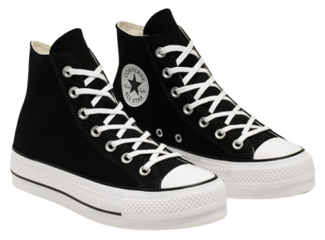 Converse Chuck Taylor All Star 560845C-001 Bağcıklı Kadın Günlük Ayakkabı Siyah