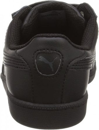 Puma Smash 361591-05 Cırtlı Erkek Çocuk Günlük Ayakkabı Siyah