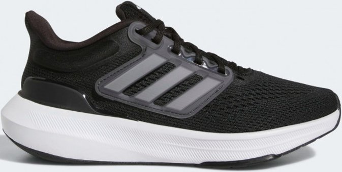Adidas Ultrabounce HQ1302 Ortopedik Bağcıklı Erkek Çocuk Koşu Ayakkabısı Siyah