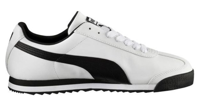 Puma Roma Basic 353572-04 Bağcıklı Erkek Günlük Ayakkabı Beyaz