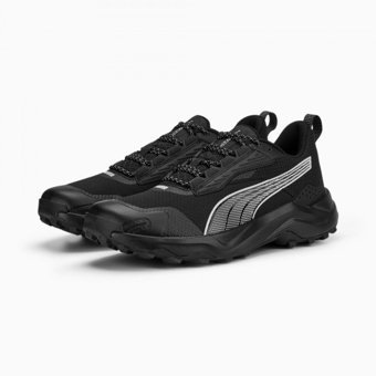 Puma Obstruct Profoam 377876-01 Ortopedik Bağcıklı Unisex Trekking Ayakkabısı Siyah