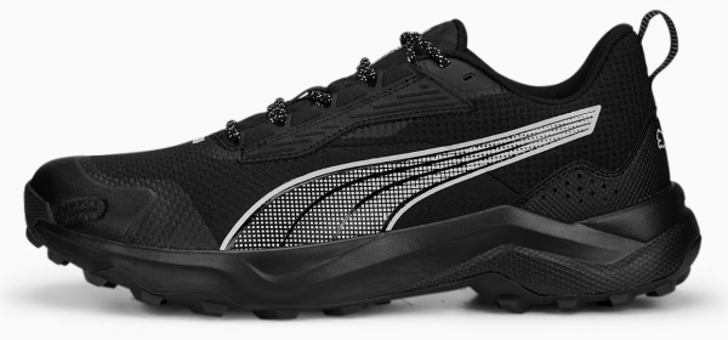Puma Obstruct Profoam 377876-01 Ortopedik Bağcıklı Unisex Trekking Ayakkabısı Siyah