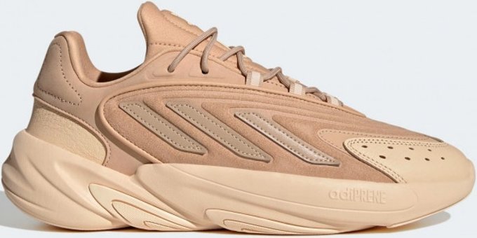 Adidas Ozelia HP6356 Ortopedik Bağcıklı Erkek Günlük Ayakkabı Bej