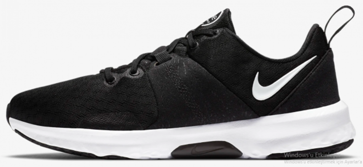 Nike City Trainer 3 CK2585-006 Ortopedik Bağcıklı Kadın Antrenman Ayakkabısı Siyah
