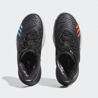 Adidas D.O.N Issue 4 HQ3451 Ortopedik Bağcıklı Erkek Çocuk Basketbol Ayakkabısı Siyah