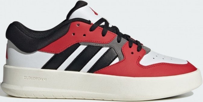 Adidas Court 24 ID1249 Ortopedik Bağcıklı Unisex Günlük Ayakkabı Kırmızı