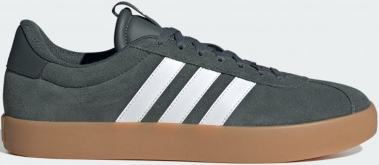 Adidas VL Court 3.0 ID6277 Bağcıklı Erkek Günlük Ayakkabı Füme