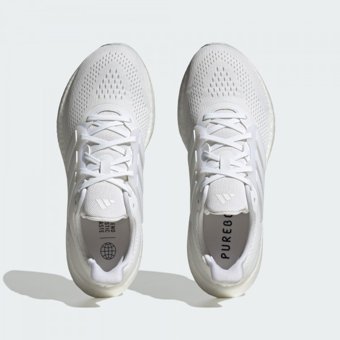 Adidas Pureboost 23 IF2374 Ortopedik Bağcıklı Unisex Koşu Ayakkabısı Beyaz